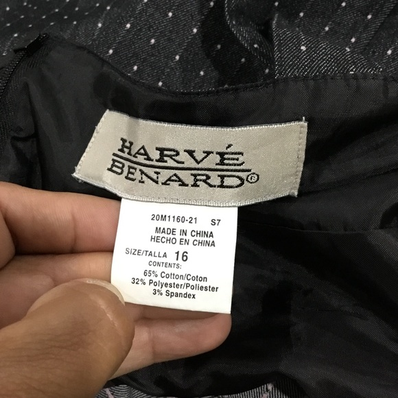 Harve Benare women’s spaghetti strap black and pink dress size 16 - Picture 6 of 8